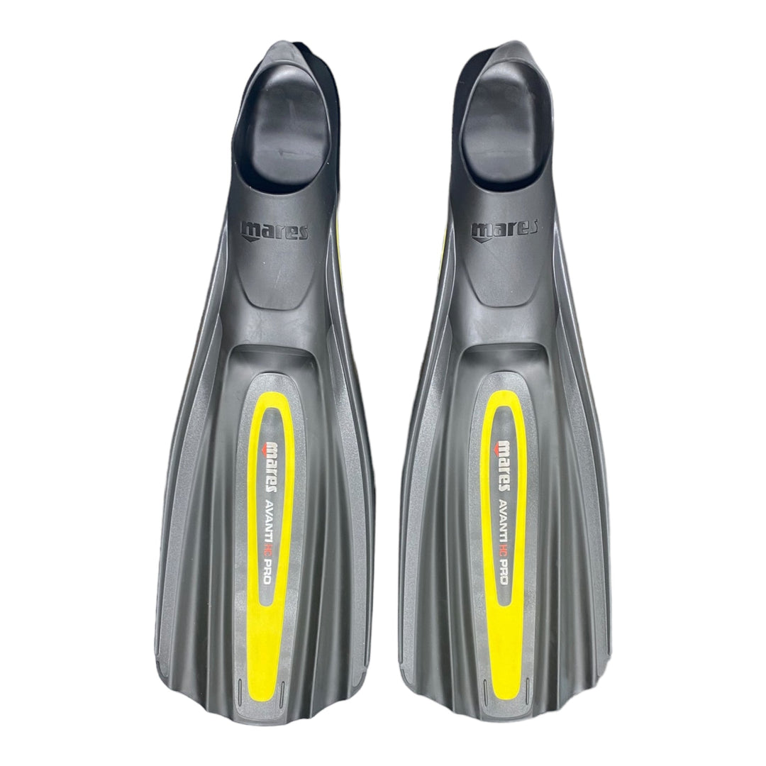 Avanti HC Pro Full Foot Yellow - Spearfishing Superstore