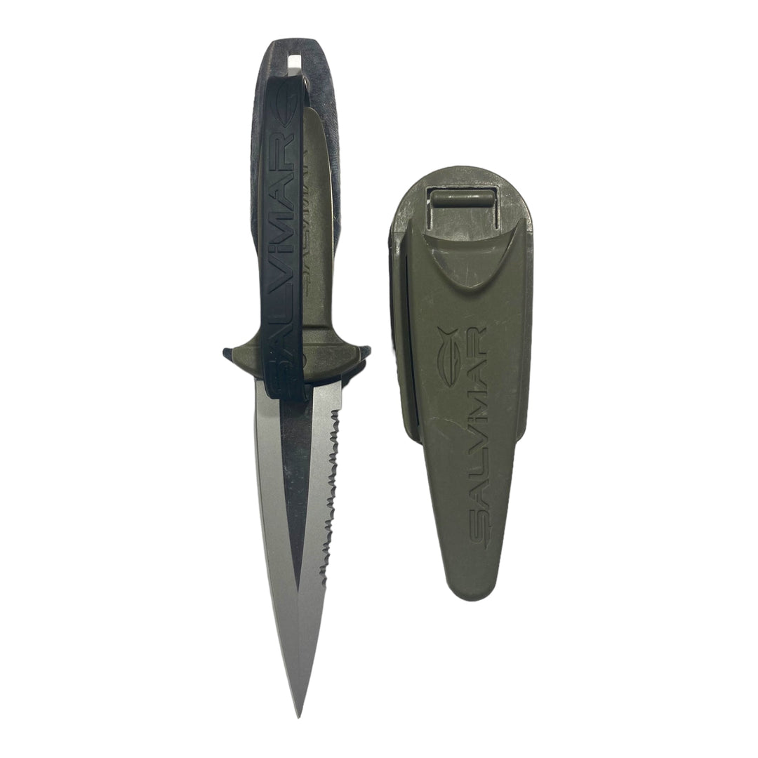St Atlantis Knife Carci Green - Spearfishing Superstore